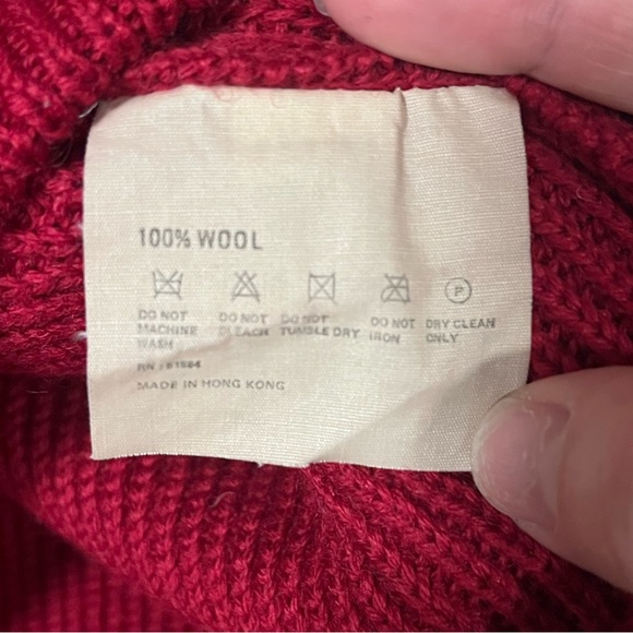 Patagonia - Vintage 100% Soft Wool Fisherman Sweater - Picture 4 of 8